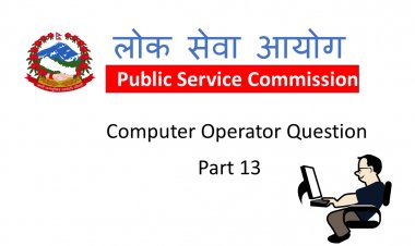 Computer Operator Questions-Part 13